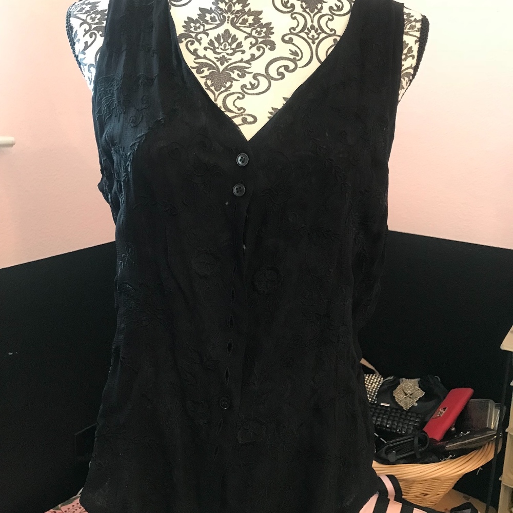 black vest